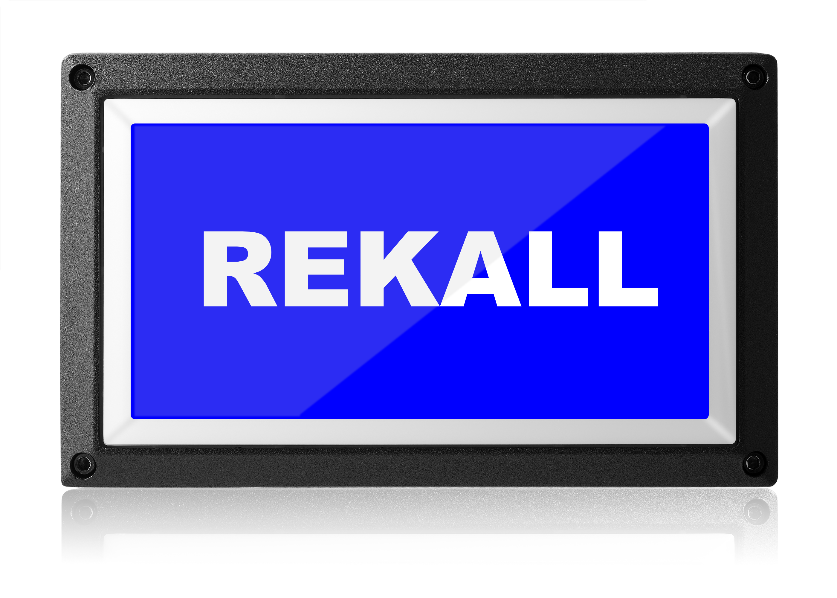 CT Scan In-Use Light - Rekall Dynamics LED Sign-