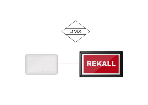 DMX Bluetooth Trigger Module for Rekall Dynamics Warning Light-