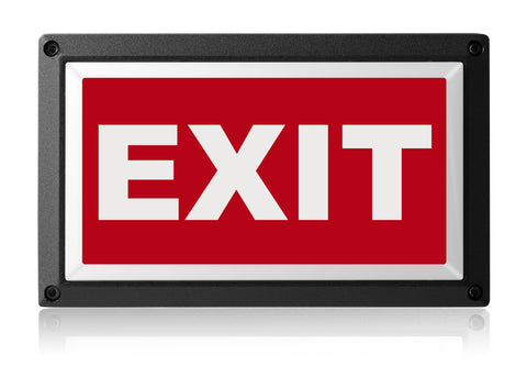 Exit Light - Rekall Dynamics LED Sign-