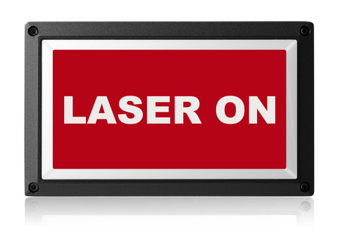 Laser-On Light - Rekall Dynamics LED Sign-Red-Low Voltage (12-24v DC)-