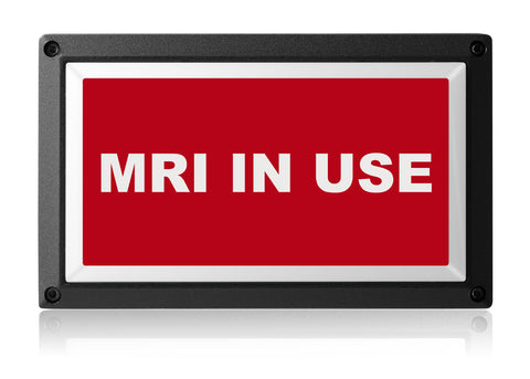 MRI In Use Light - Rekall Dynamics LED Sign-Red-Low Voltage (12-24v DC)-