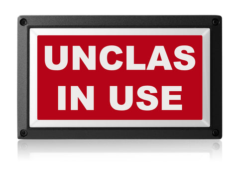 Unclas In Use Light - Rekall Dynamics LED Sign-