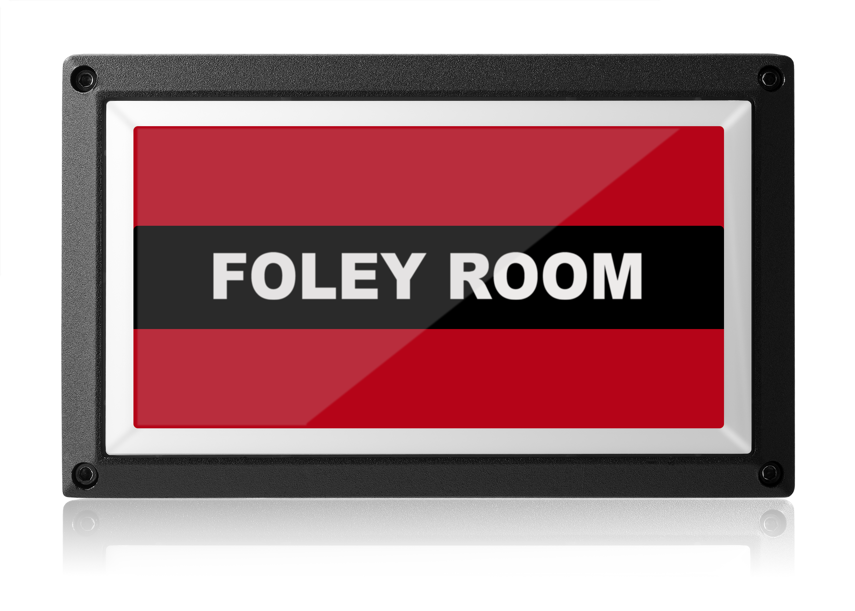 Foley Room Light - Red ISO - Rekall Dynamics LED Sign-Red-Low Voltage (12-24v DC)-