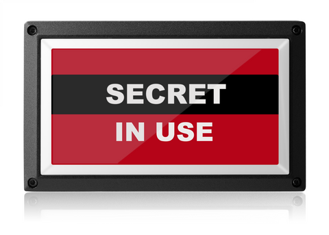 Secret In Use - SEC - Rekall Dynamics LED Sign-