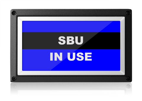 Sensitive But Classified In Use - SBU - Rekall Dynamics LED Sign-
