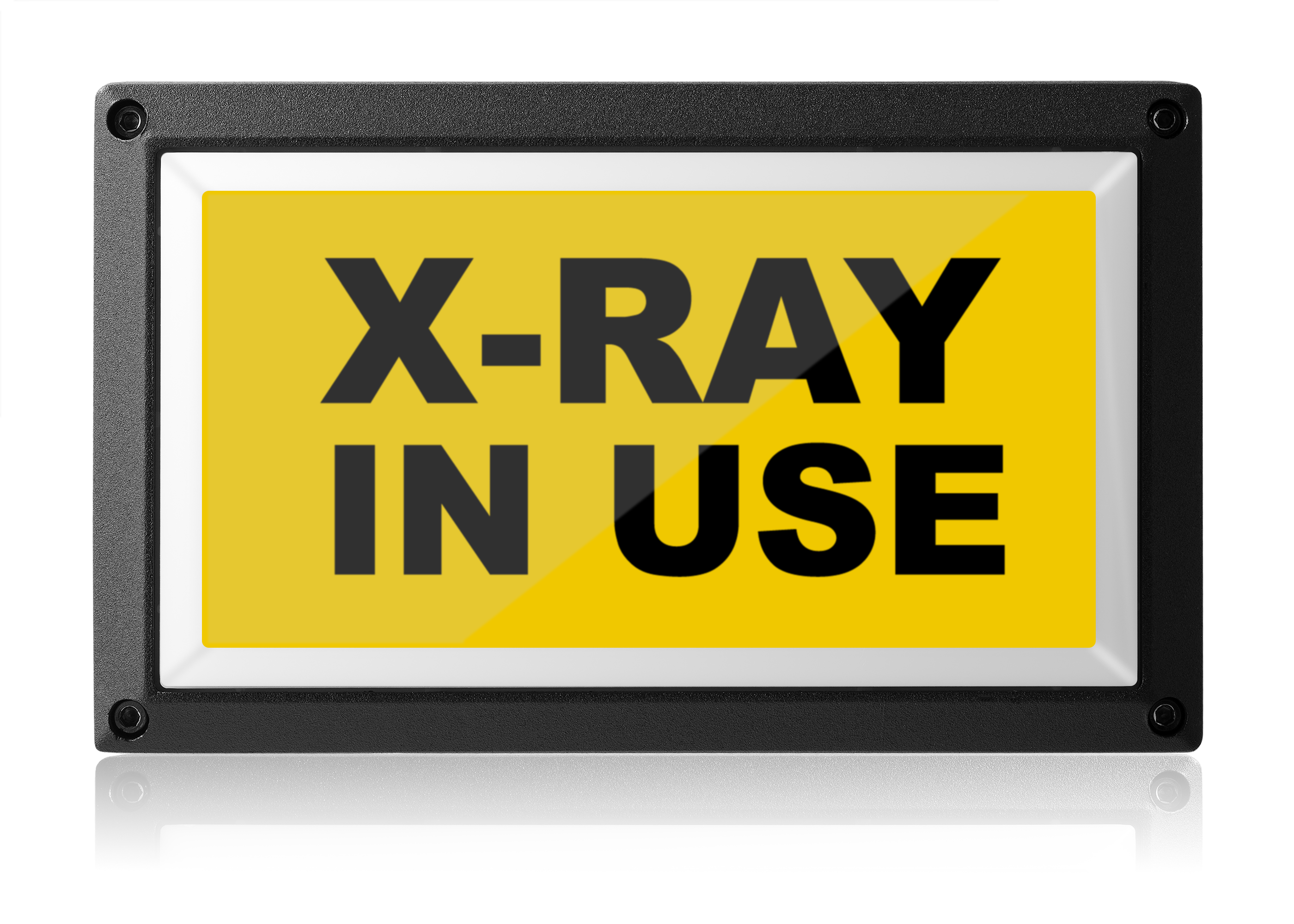 X-Ray In Use Light - Yellow - Rekall Dynamics LED Sign-Red-Low Voltage (12-24v DC)-