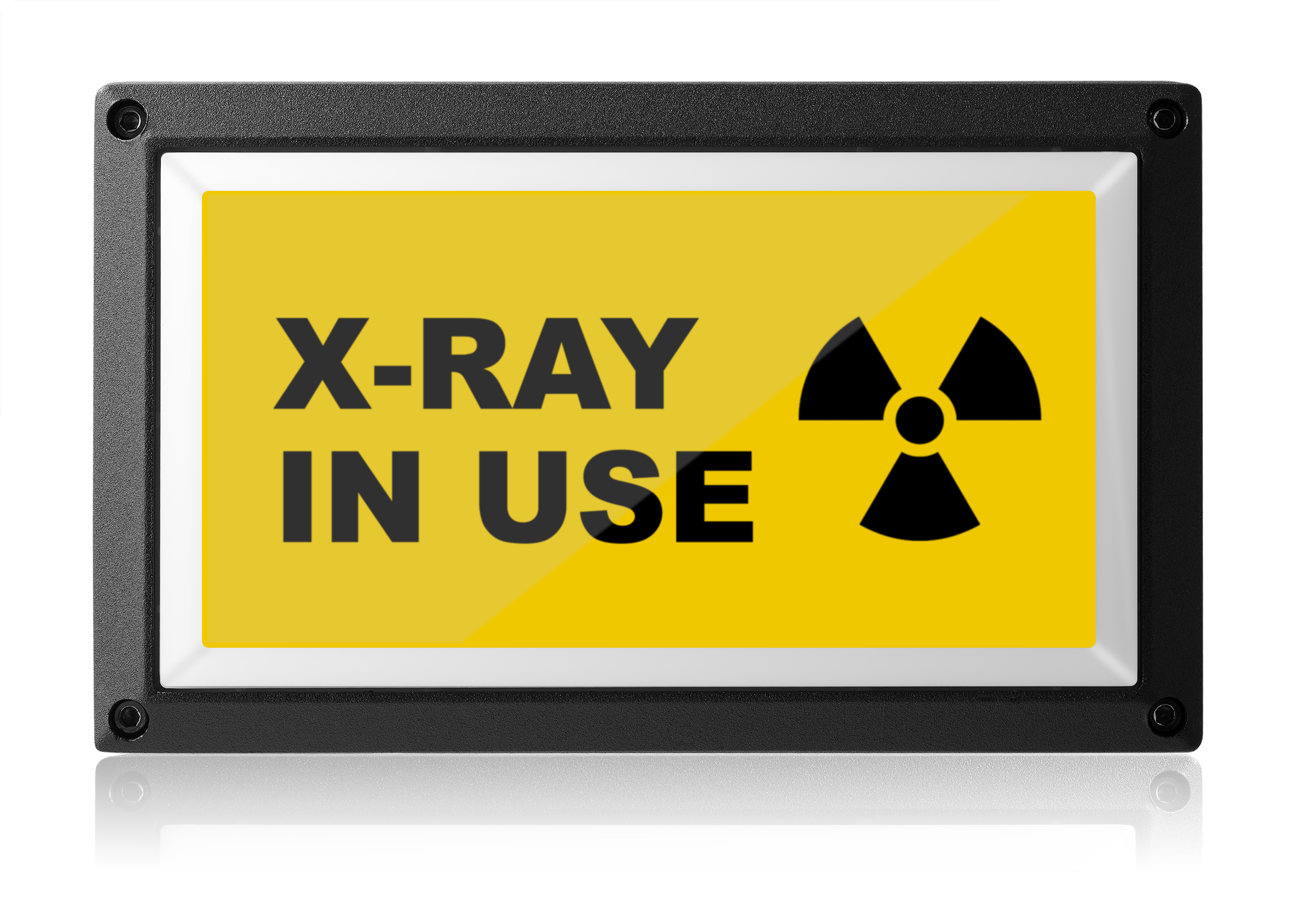 X-Ray In Use Light - Yellow ISO - Rekall Dynamics LED Sign-Red-Low Voltage (12-24v DC)-