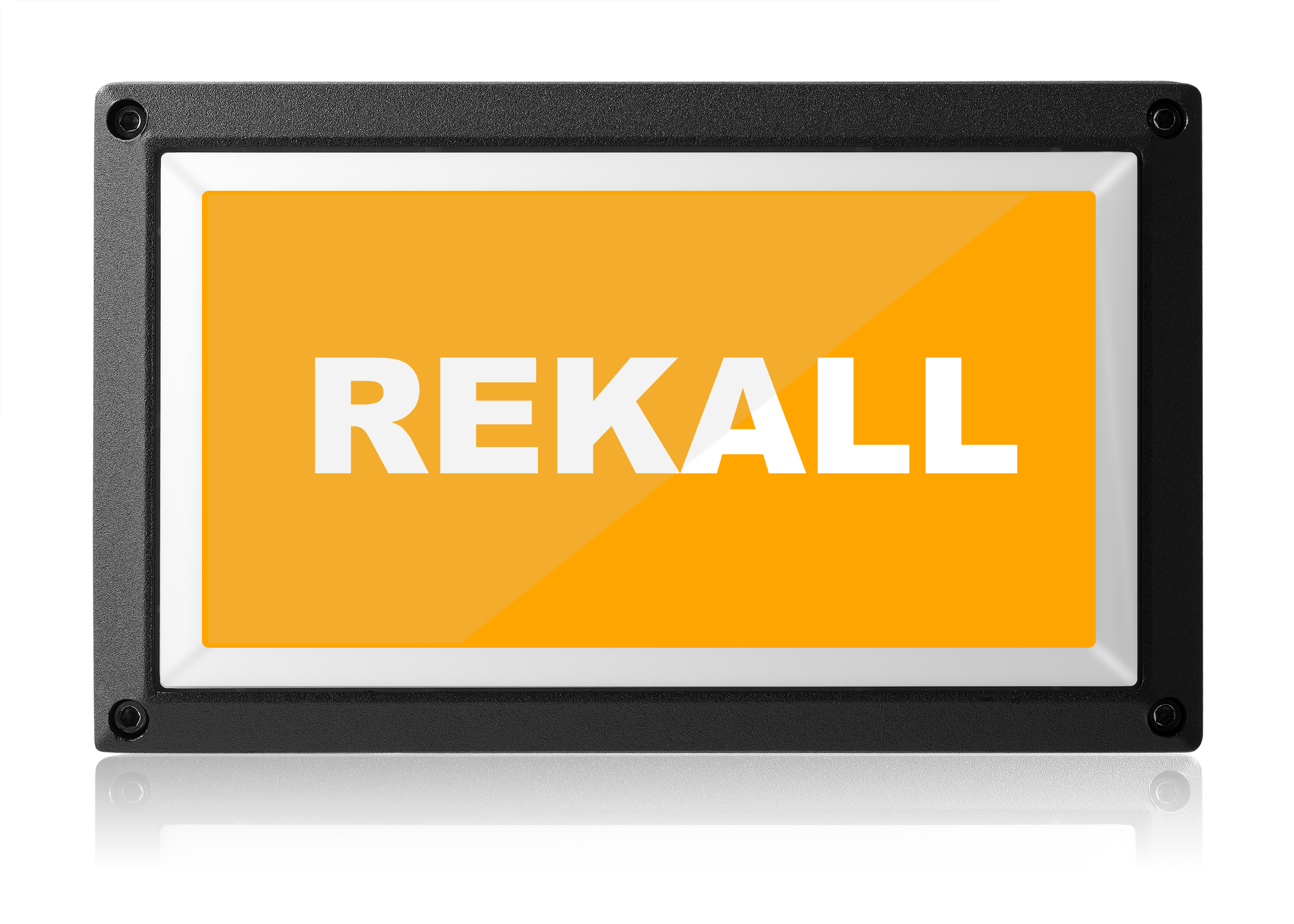 X-Ray In Use Light - Yellow ISO - Rekall Dynamics LED Sign-