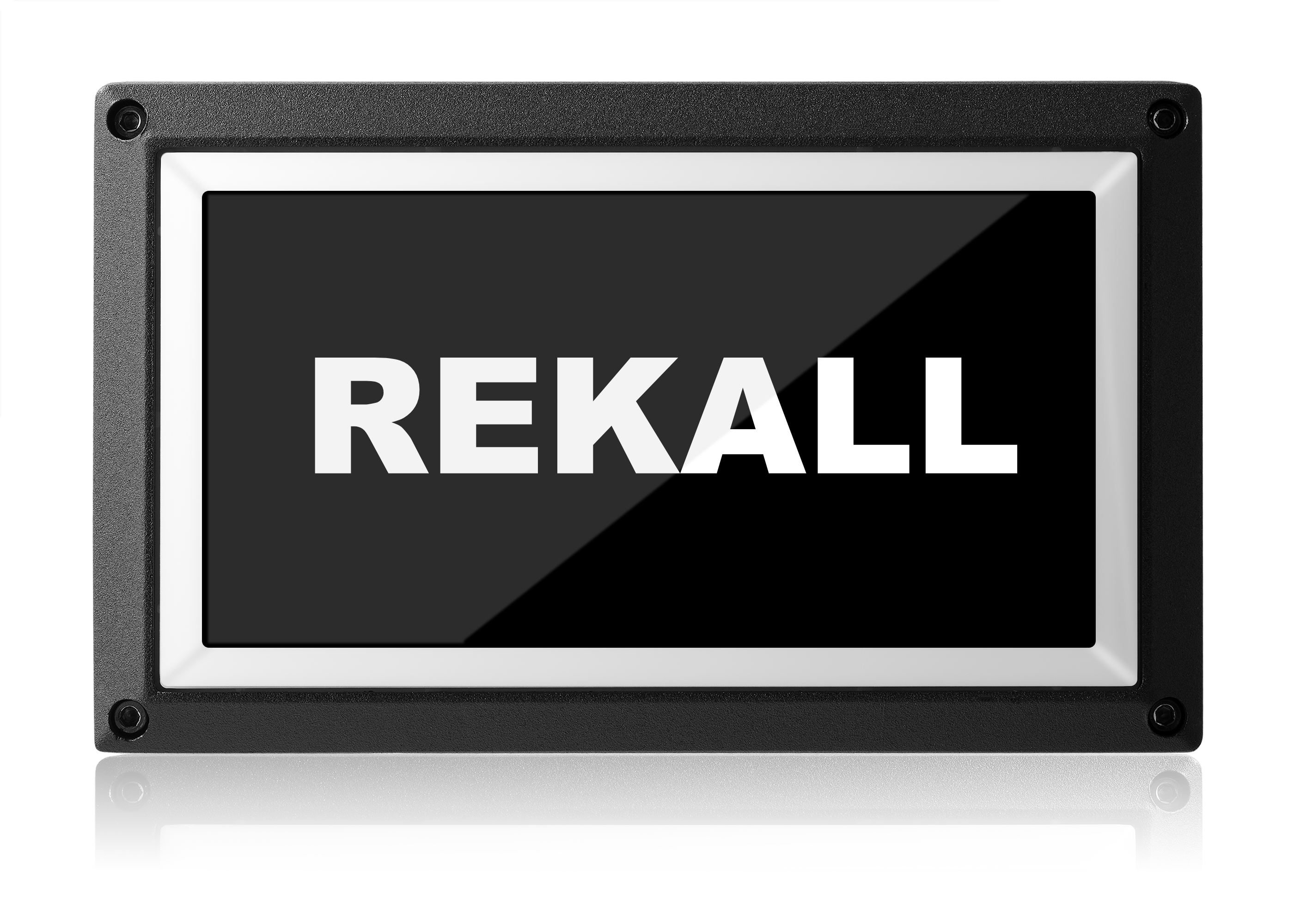 X-Ray In Use Light - Red ISO - Rekall Dynamics LED Warning Sign-