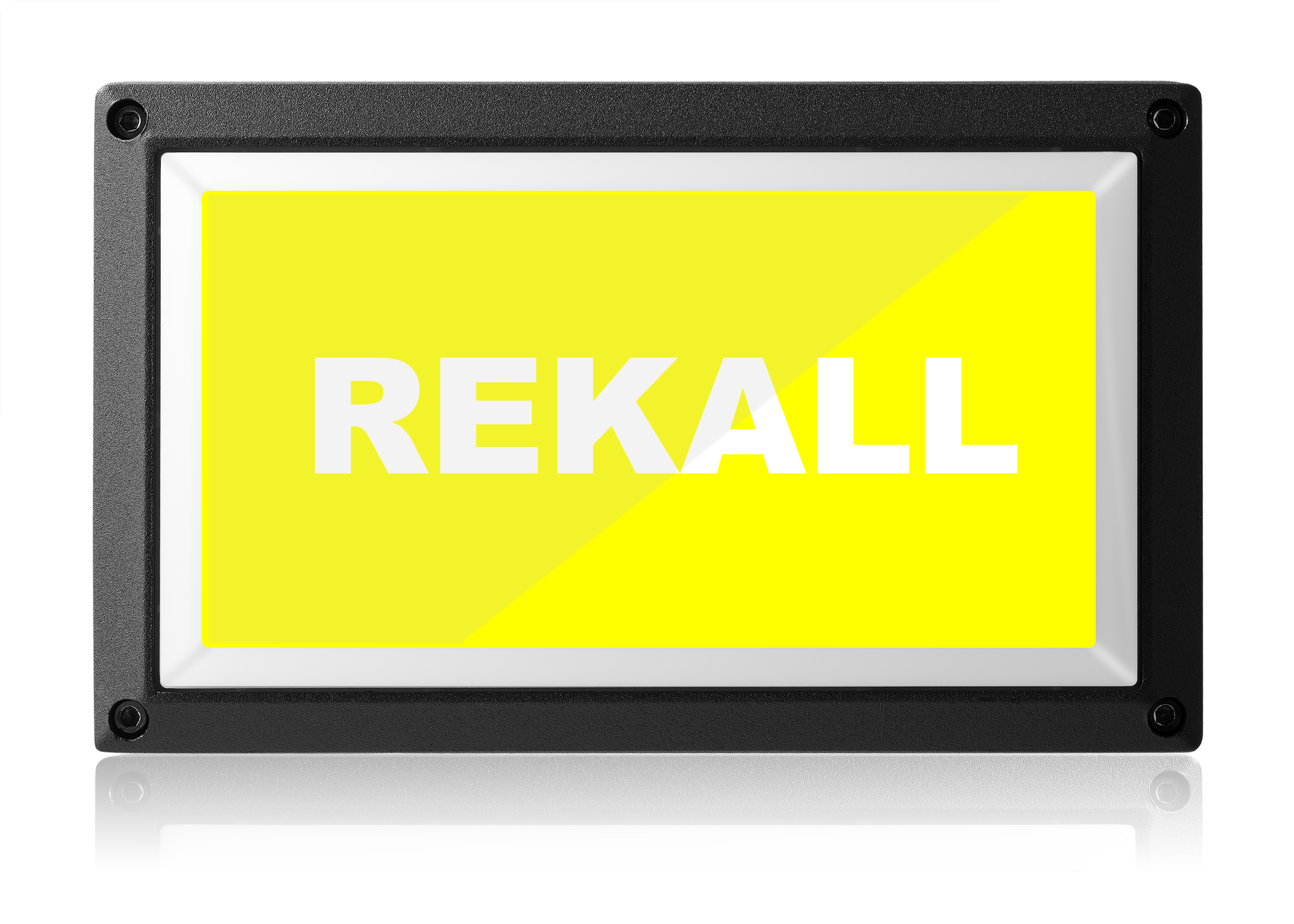 Sensitive But Classified In Use - SBU - Rekall Dynamics LED Sign-