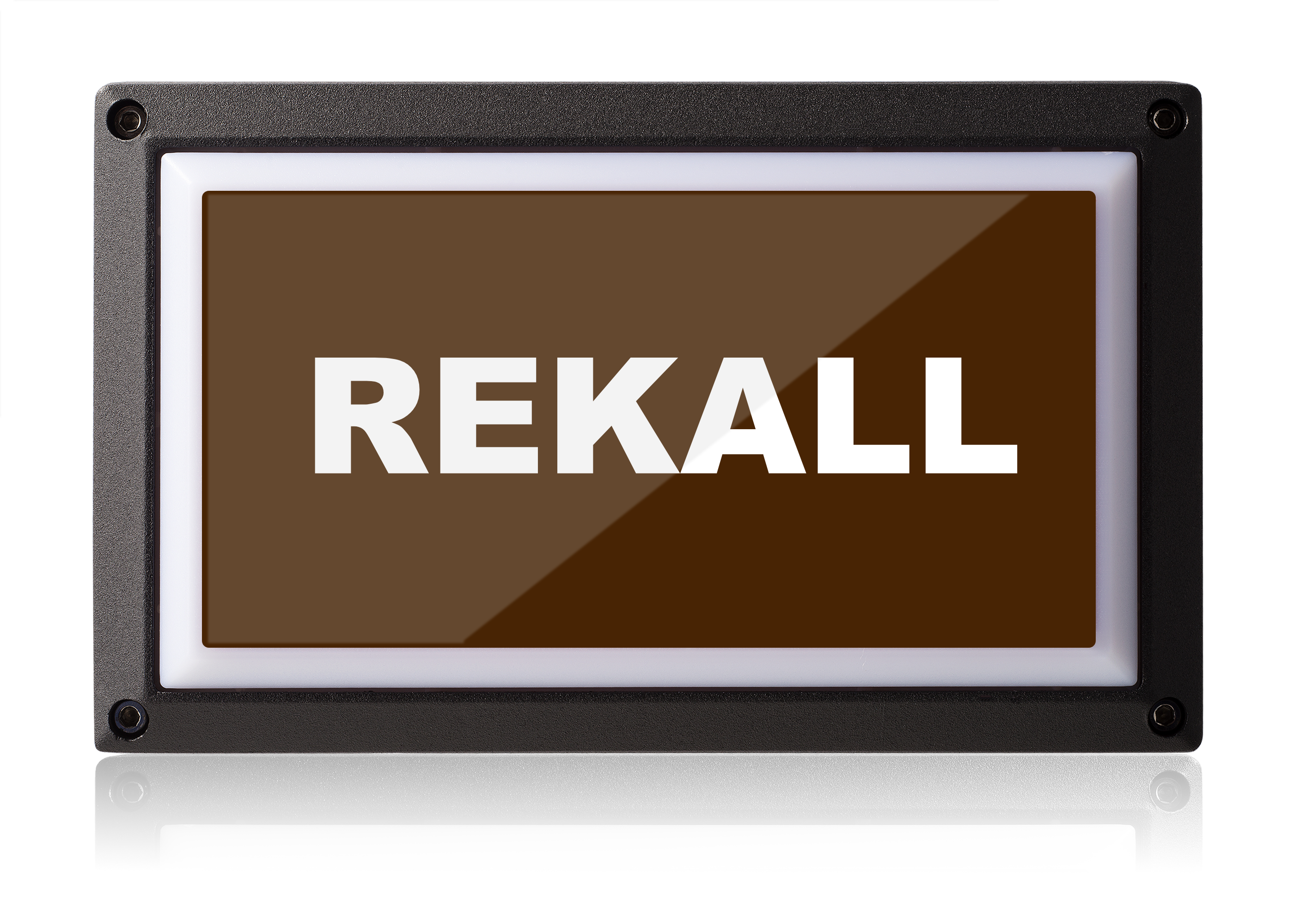 CT Scan In-Use Light - Rekall Dynamics LED Sign