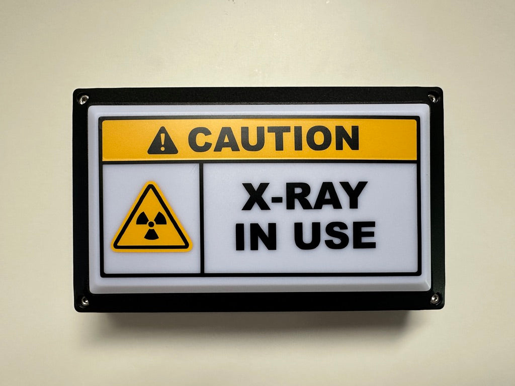 X-Ray In Use Illuminated Sign - ANSI Z535 Compliant