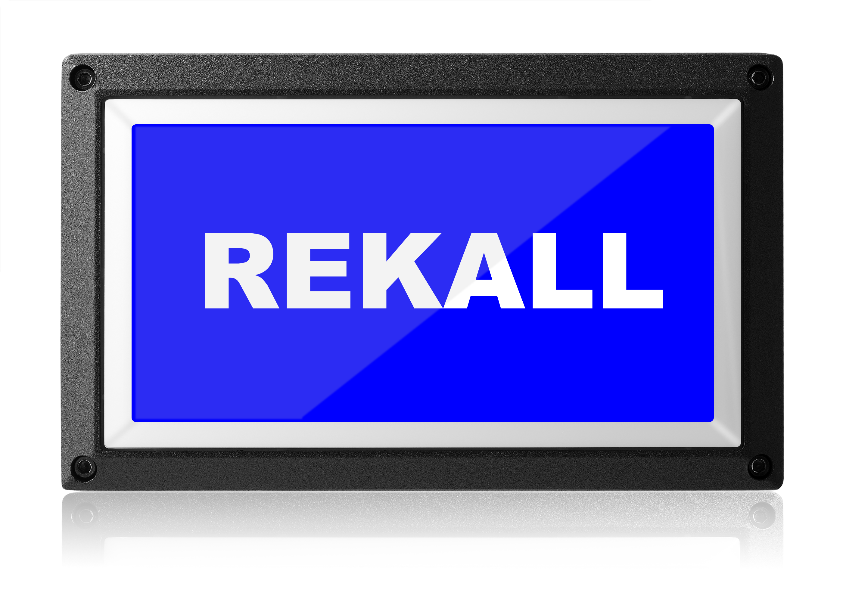 Interview in Progress Light - Rekall Dynamics LED Warning Sign-