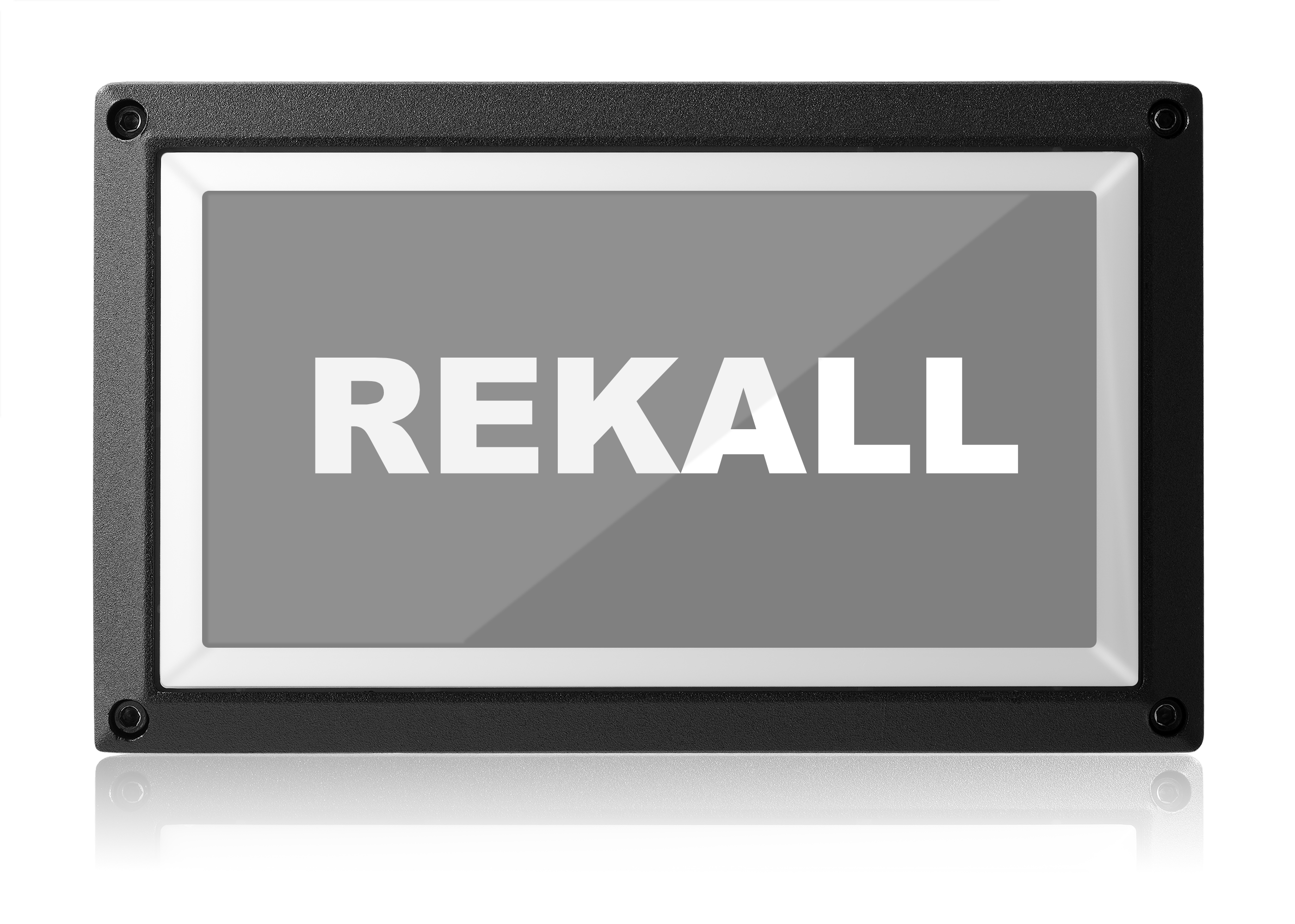 Rekall RD2020 Custom Printed Light - Rekall Dynamics LED Sign-Grey-Low Voltage (12-24v DC)-