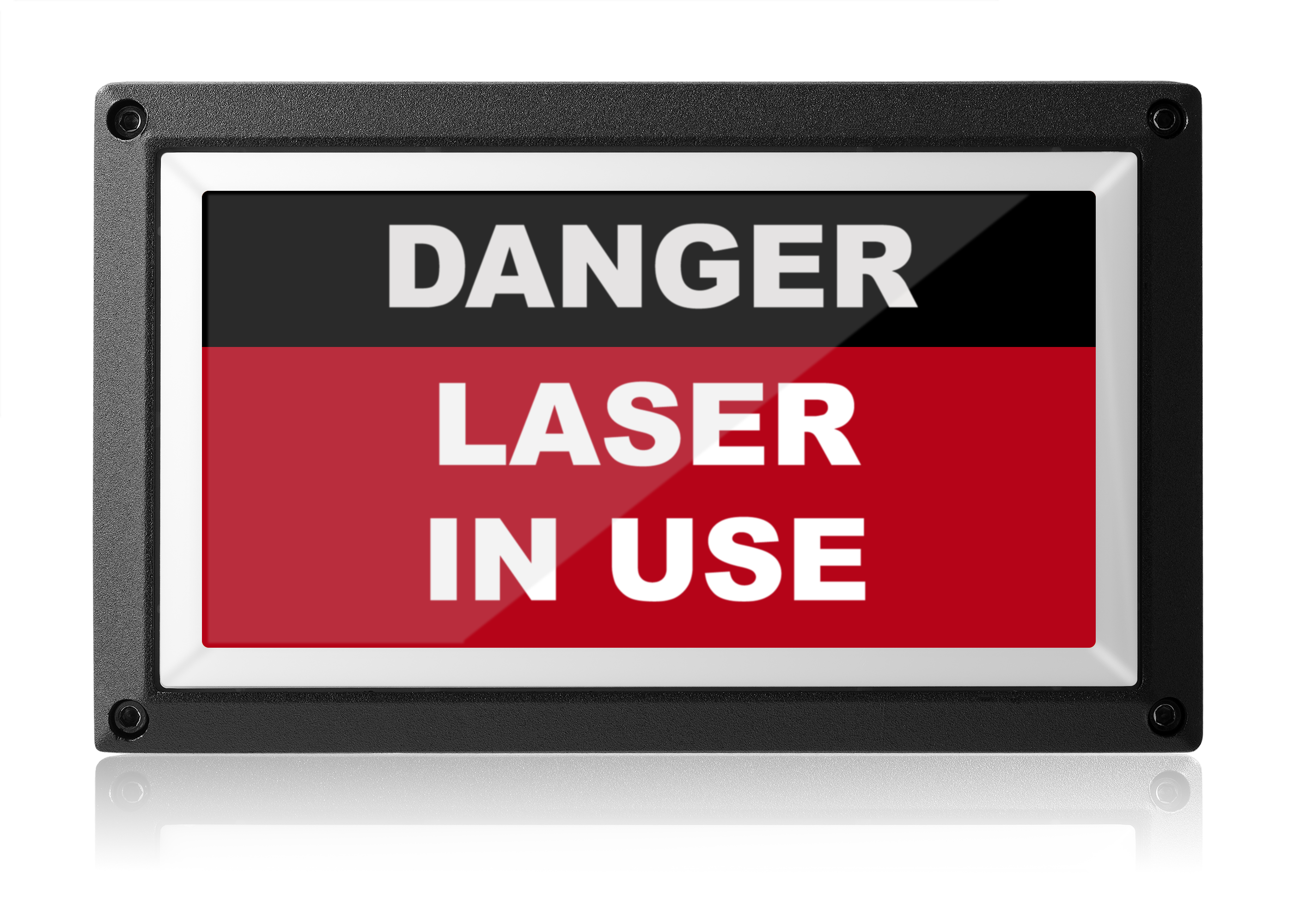 Danger Sign Dynamic Danger Laser In Use Light - Rekall Dynamics Safety Sign-Red-Low Voltage ...