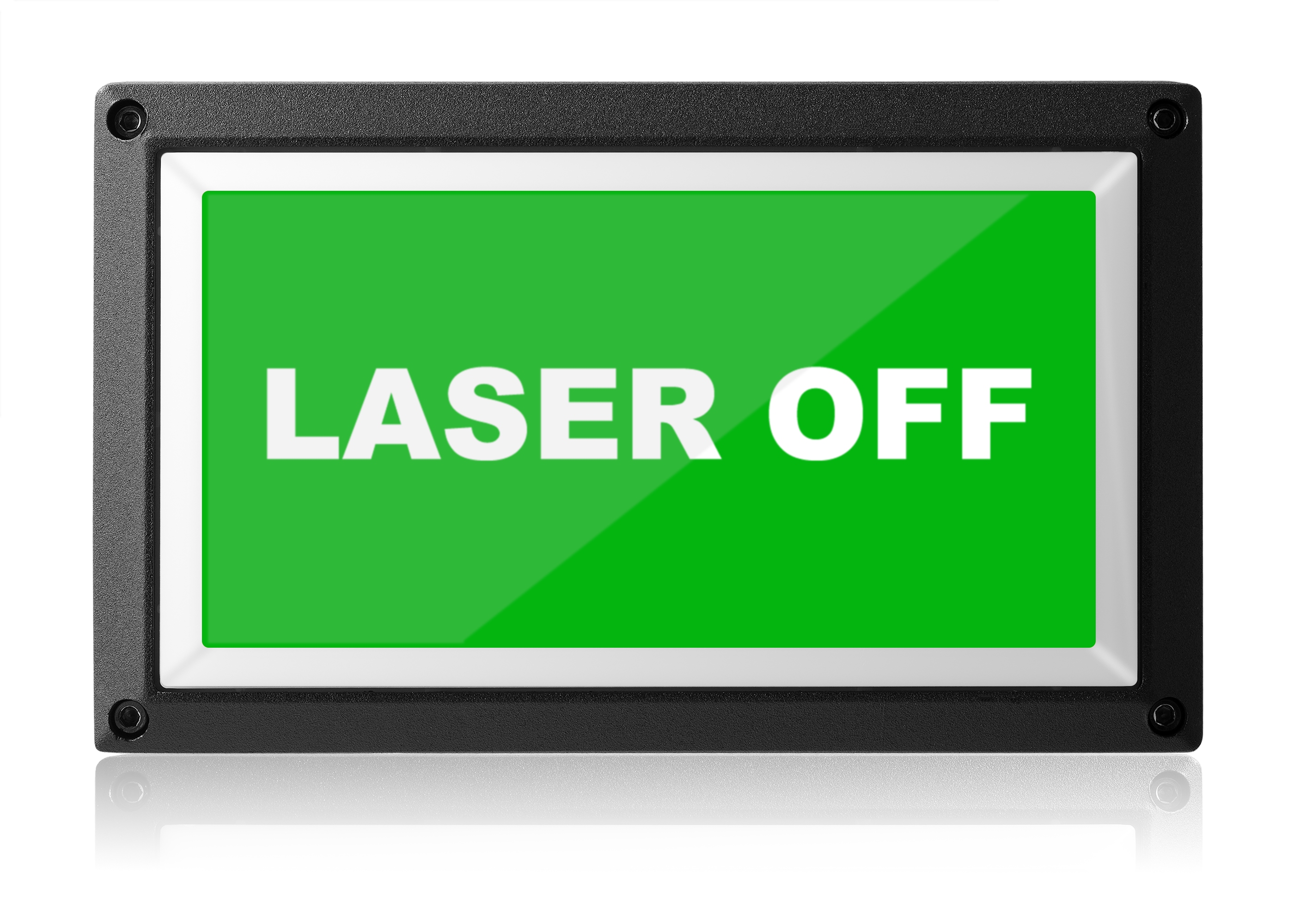 laser off light - led warning sign