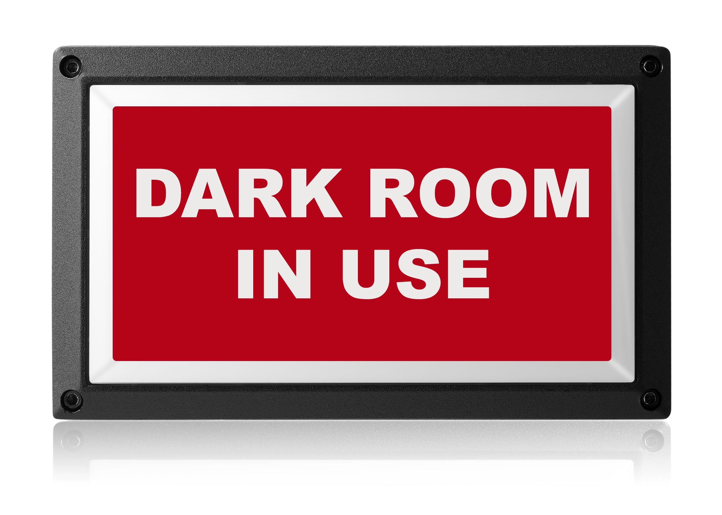 Dark Room In-Use Light - Rekall Dynamics LED Warning Sign-Red-Low ...