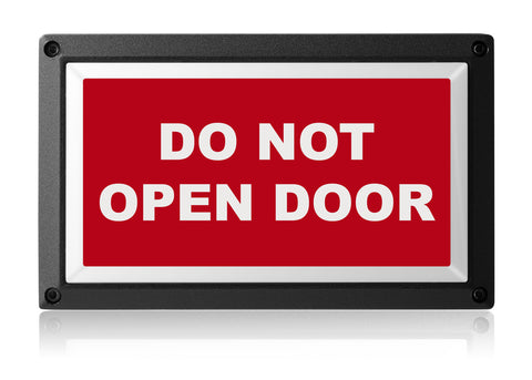 Do Not Open Door Light - Rekall Dynamics LED Sign-