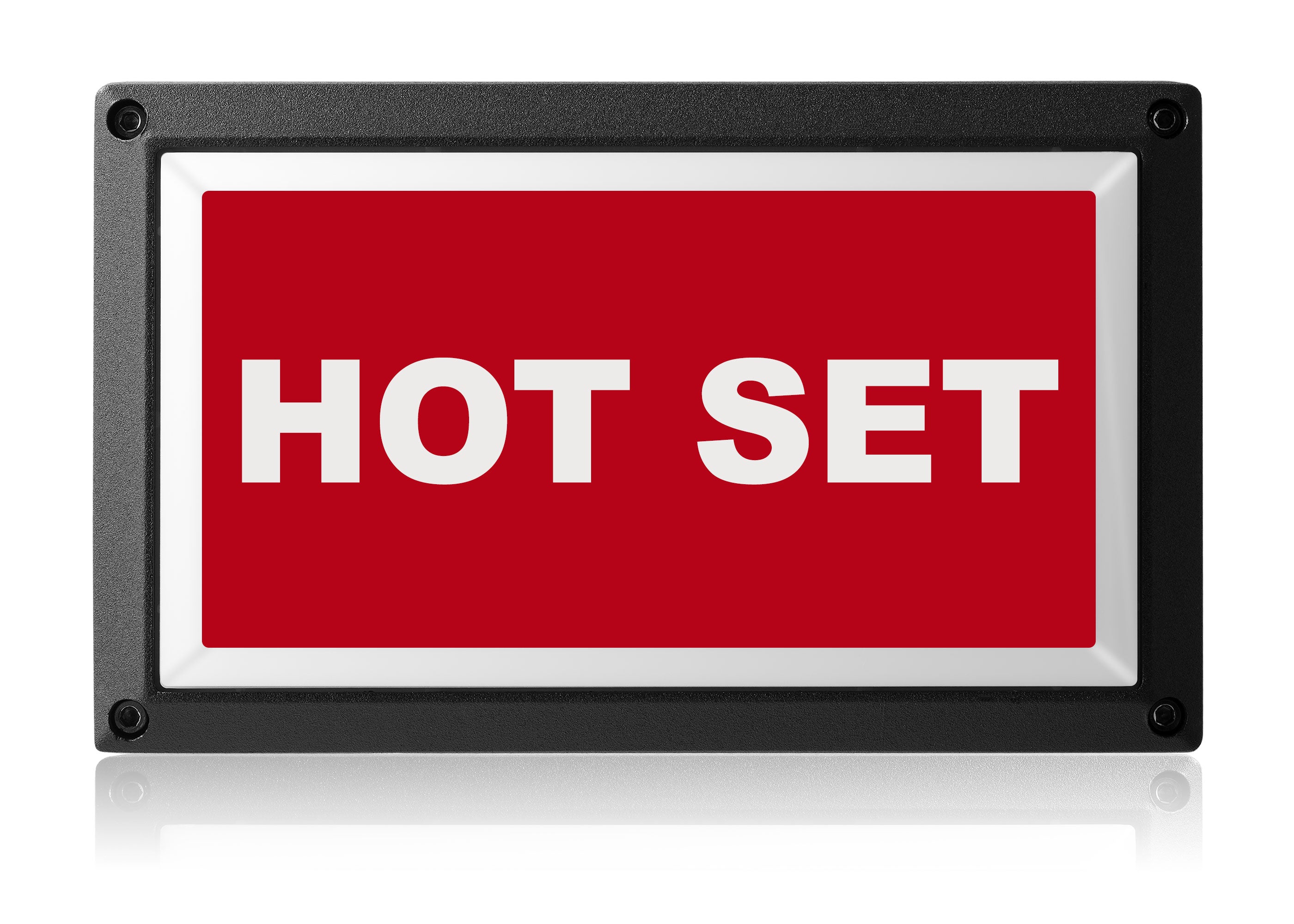 Hot Set Light - Rekall Dynamics LED Sign-Red-Low Voltage (12-24v DC)-