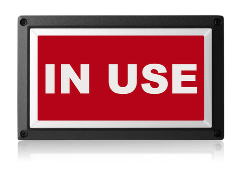 In-Use Light - Rekall Dynamics LED Warning Sign-