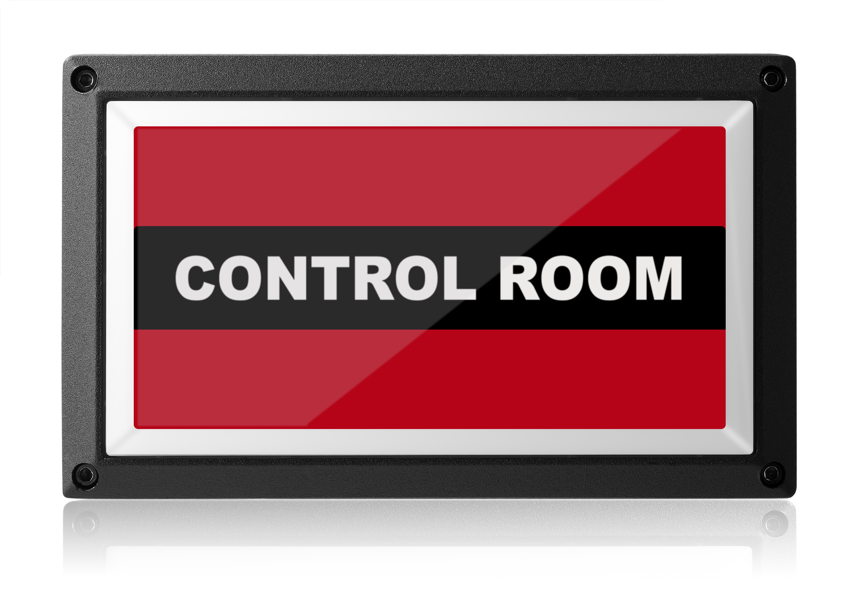 Control Room Light - Red ISO - Rekall Dynamics LED Sign